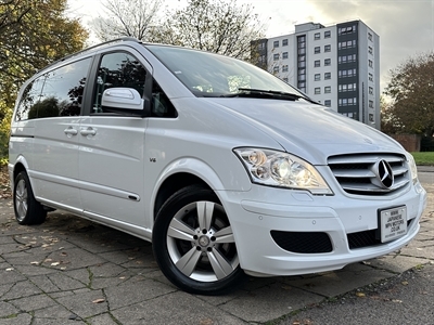 Mercedes Benz Viano White V Viano Vito L Petrol Full Leather